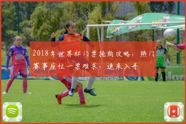 2018年世界杯门票抢购攻略，热门赛事座位一票难求，速来入手